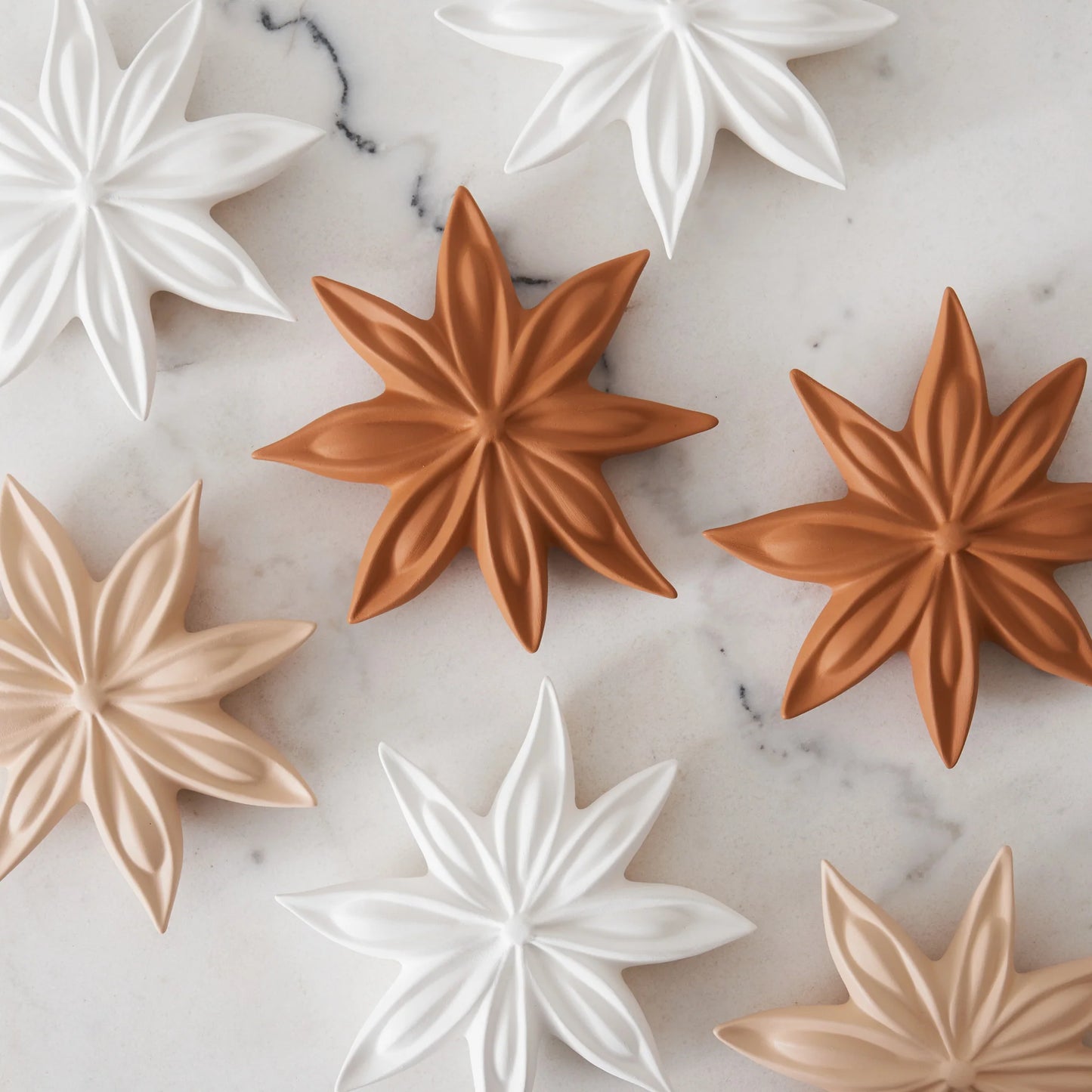 Badiane céramique Janis terracotta Monochromic