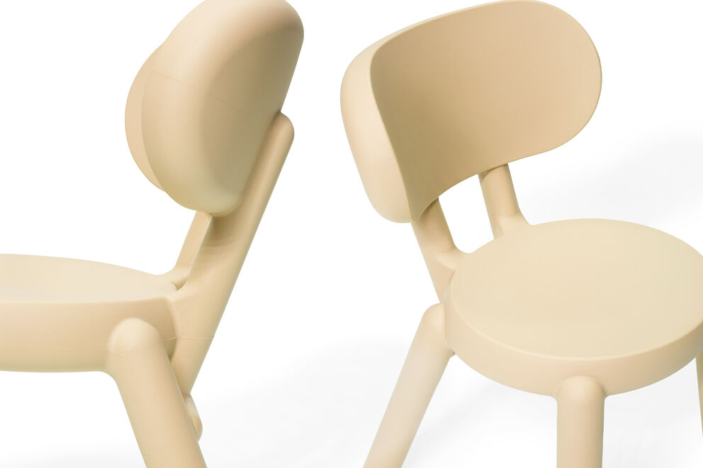 Chaise Kaboom beige Fatboy