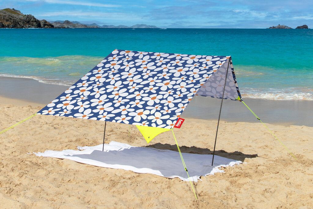Miasun Tente de plage portable bleu Fatboy