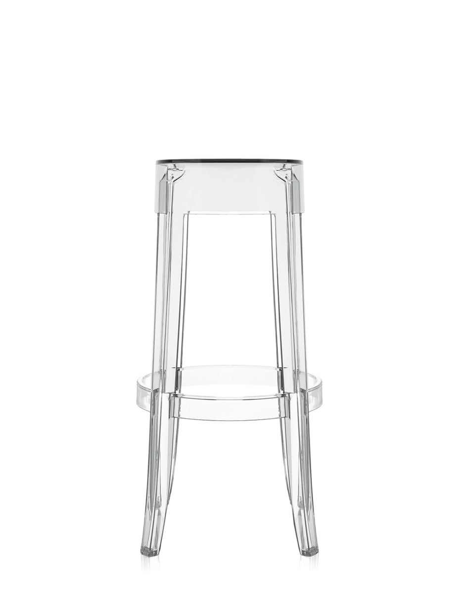 Tabouret Ghost h65 Cristal Kartell