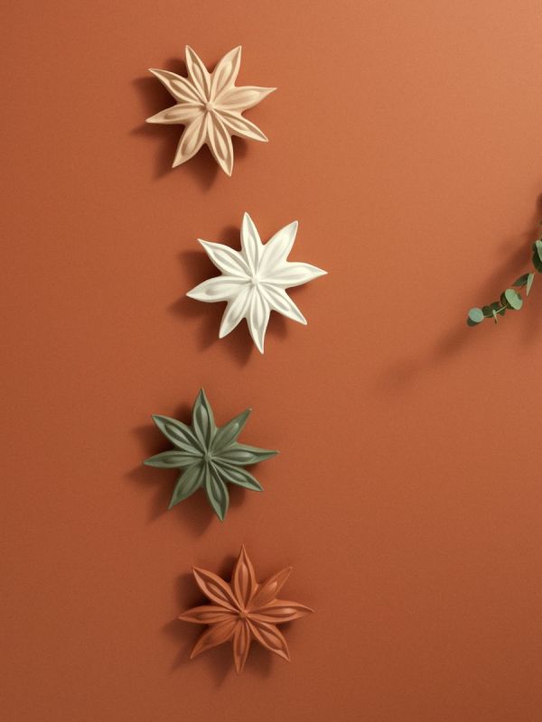 Badiane céramique Janis or noir Monochromic