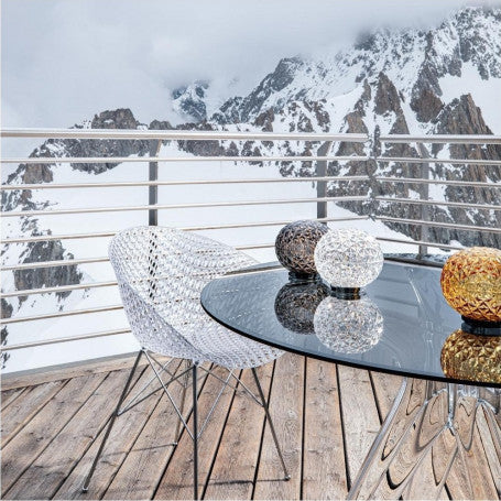 Mini planet plug version Cristal Kartell