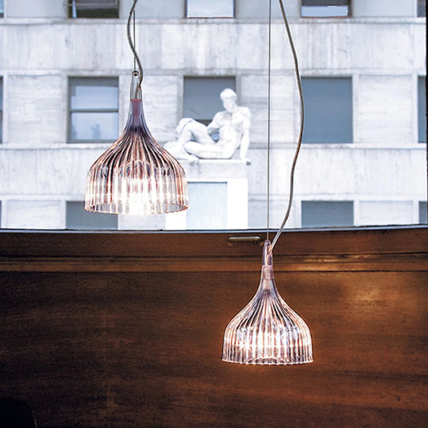 E’ suspension cristal Kartell