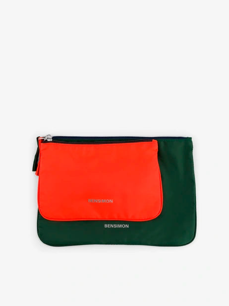 Zip pocket set Bouteille et Orange Bensimon