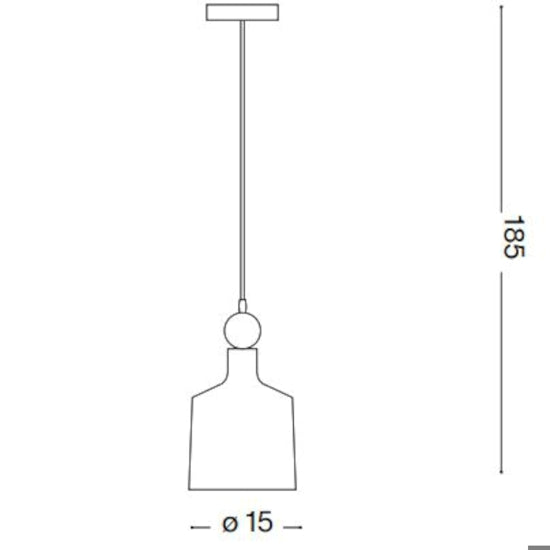 Suspension Triade 3 Ideal lux