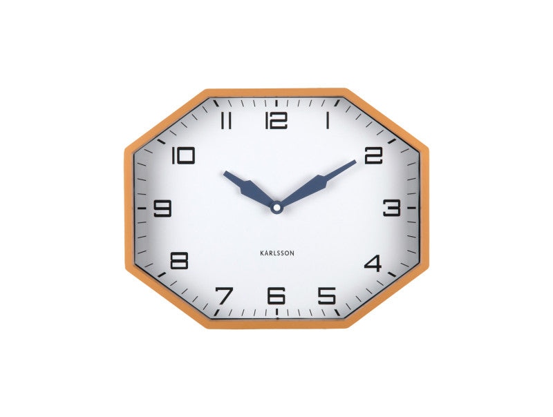 Horloge murale octogonale moderne Present Time