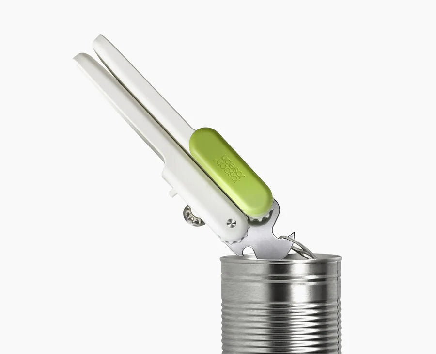 Ouvre-boîte de Conserve 3-en-1 Blanc Pivot Joseph Joseph