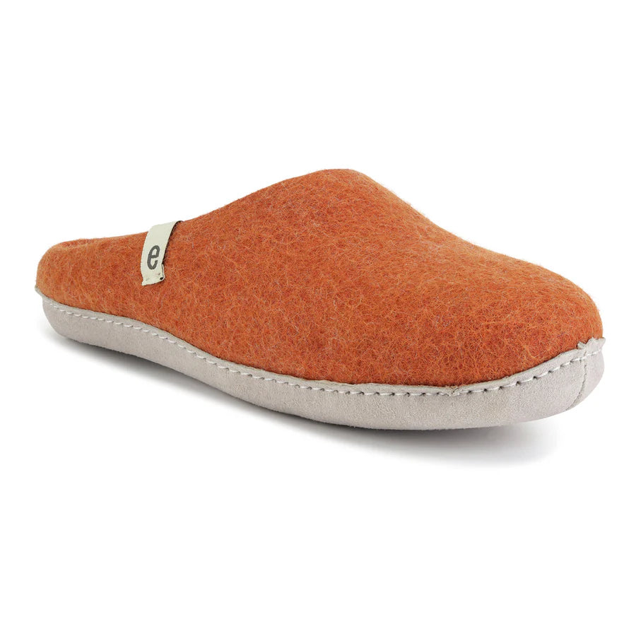 Chausson Orange brûlé Egos