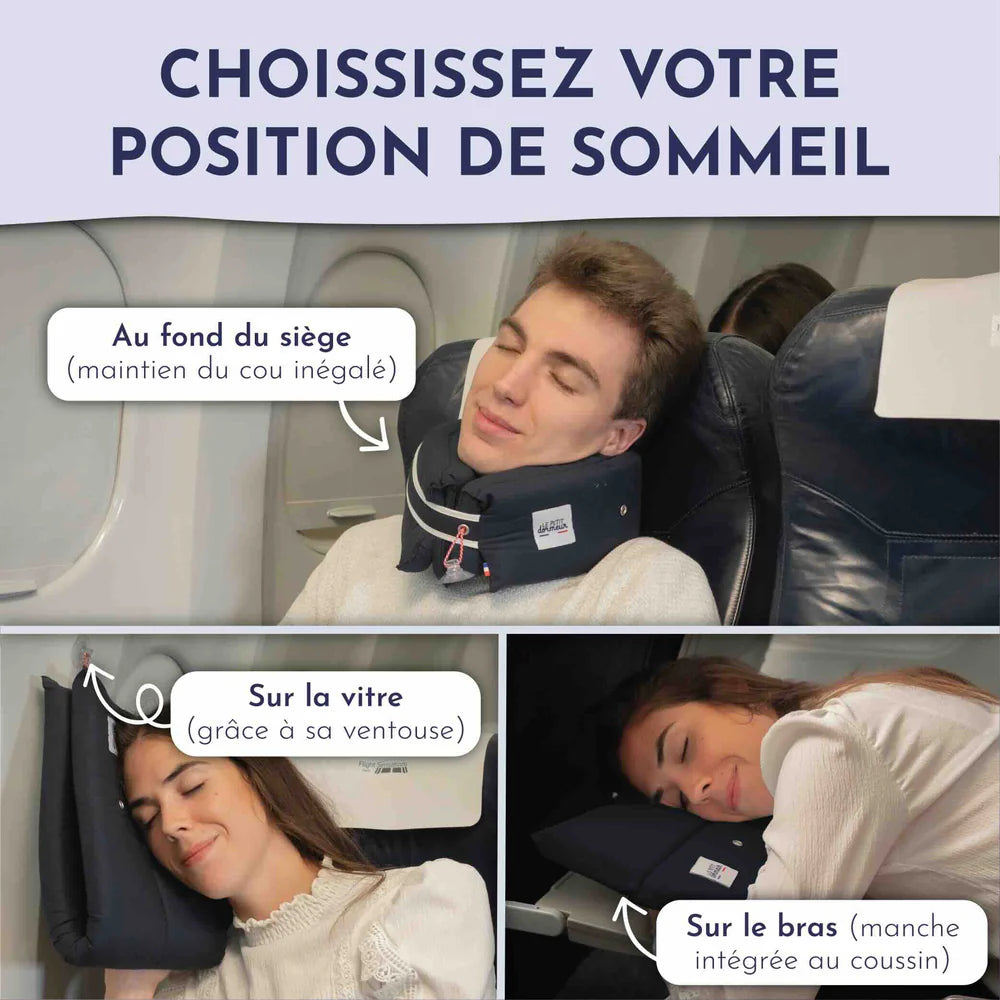 Coussin de voyage 3 en 1 - Le petit dormeur