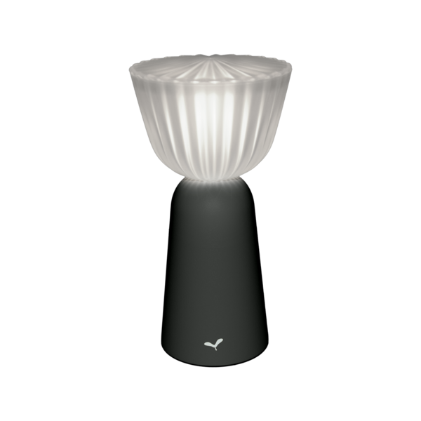 Lampe nomade Carbone noir Fermob