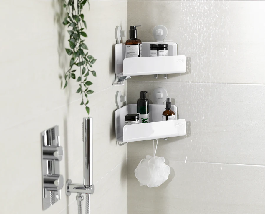 Set de 2 Étagères d'Angle de Douche EasyStore Joseph Joseph