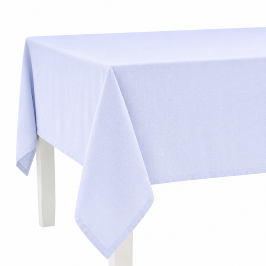 Nappe 100% Lin Bleu Azur Charvet 165x165