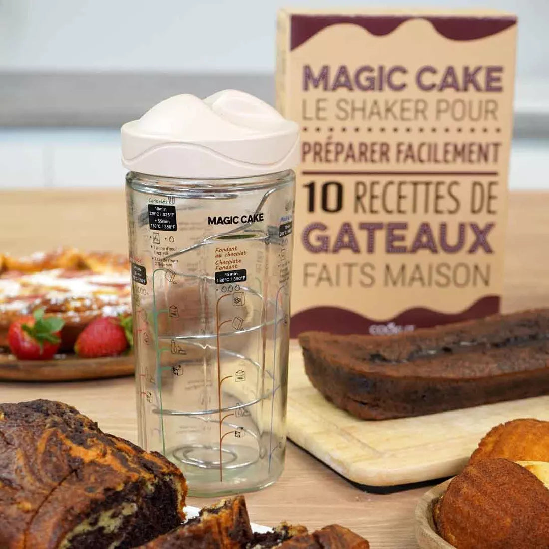 Shaker à gâteaux MAGIC CAKE Cookut