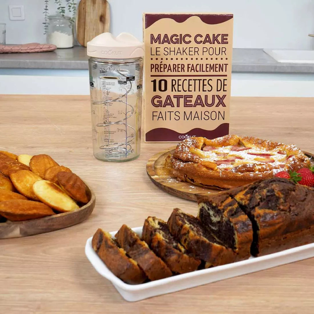 Shaker à gâteaux MAGIC CAKE Cookut