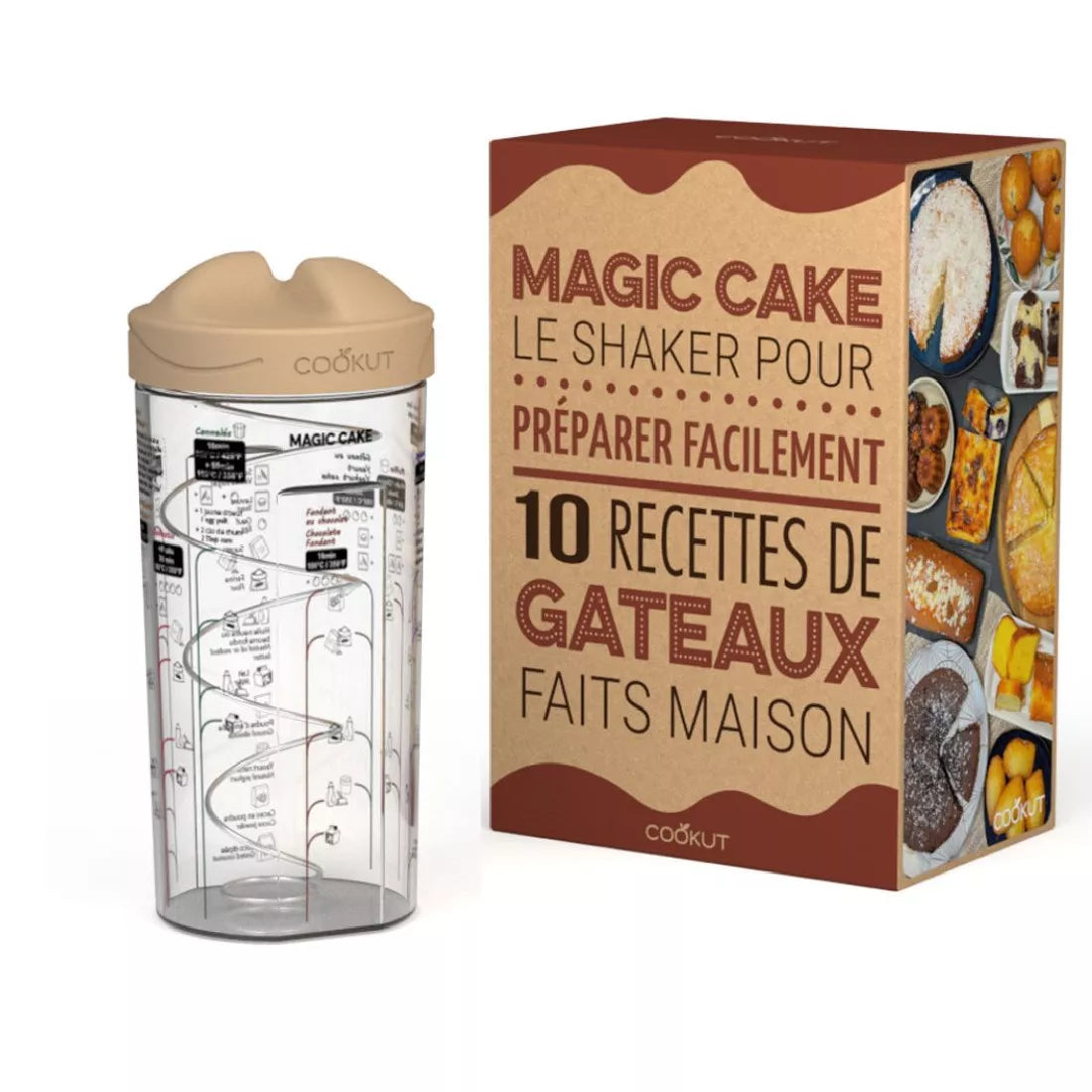 Shaker à gâteaux MAGIC CAKE Cookut