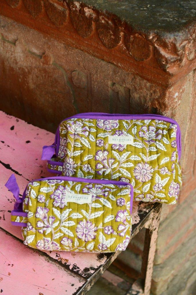 Petite trousse de toilette Byzantine