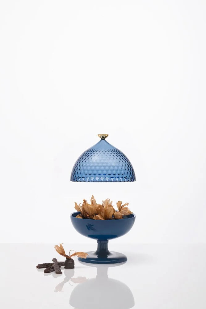 Bonbonniere Pumo bleu Kartell 3