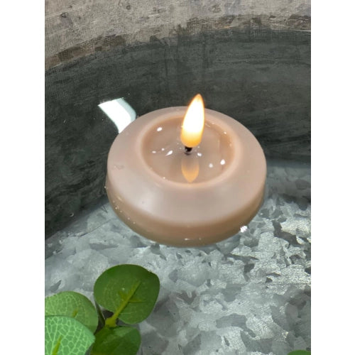 Bougie à pile en cire deluxe 14