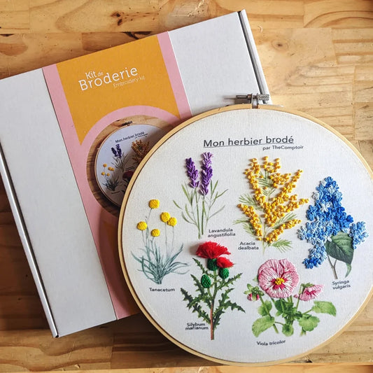 Broderie kit entreprise francaise 
