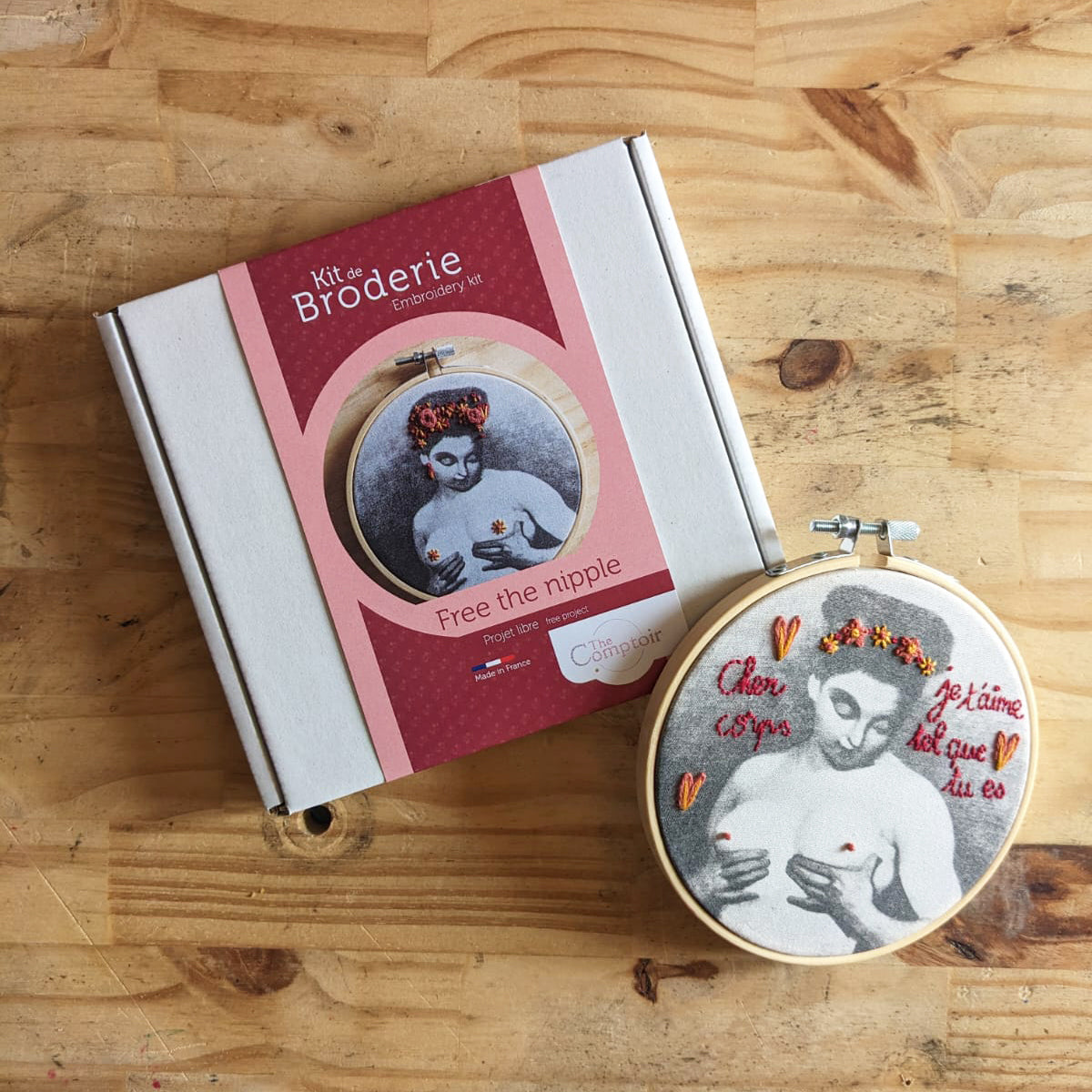 Broderie kit entreprise francaise 12