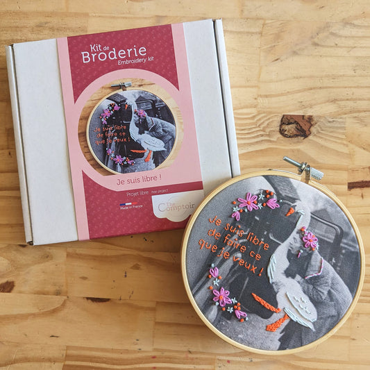 Broderie kit entreprise francaise 24