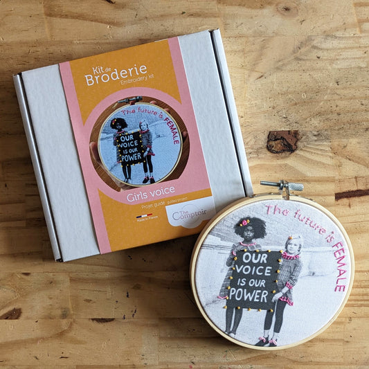 Broderie kit entreprise francaise 8