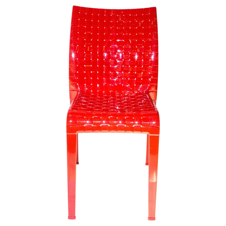 Chaise AMI AMI rouge orange Kartell 1