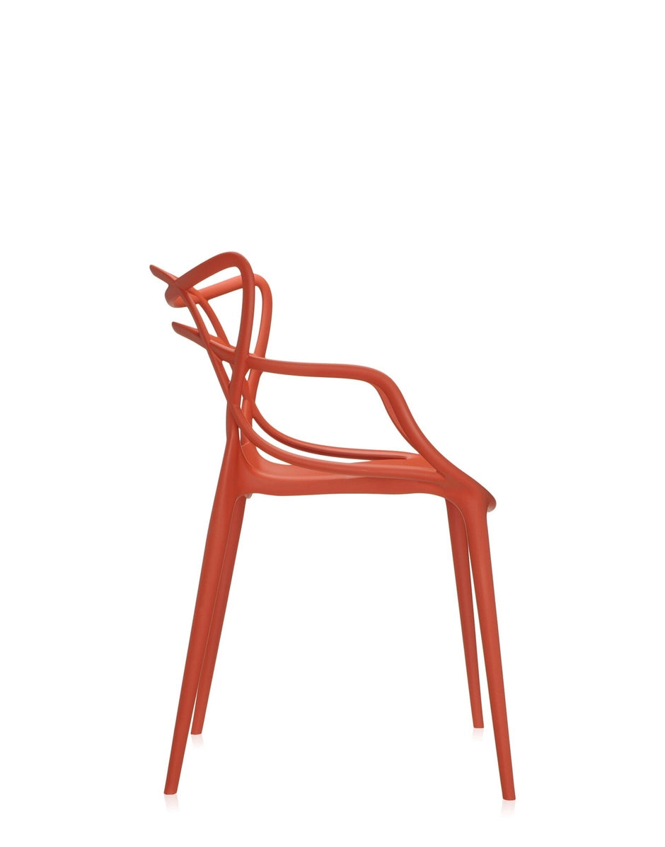 Chaise Master rouge orange Kartell 1
