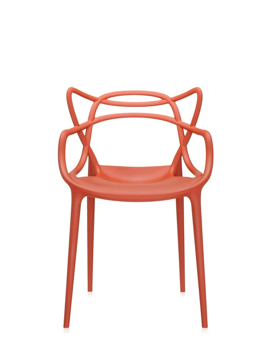 Chaise Master rouge orange Kartell 3
