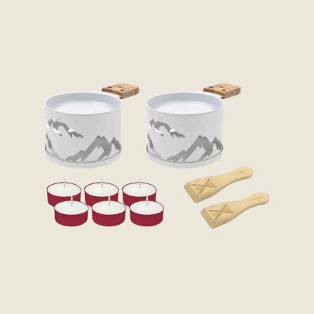 Coffret Raclette à la bougie Montagne Cookut 2