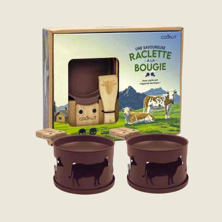 Coffret raclette a la bougie montagne Cookut