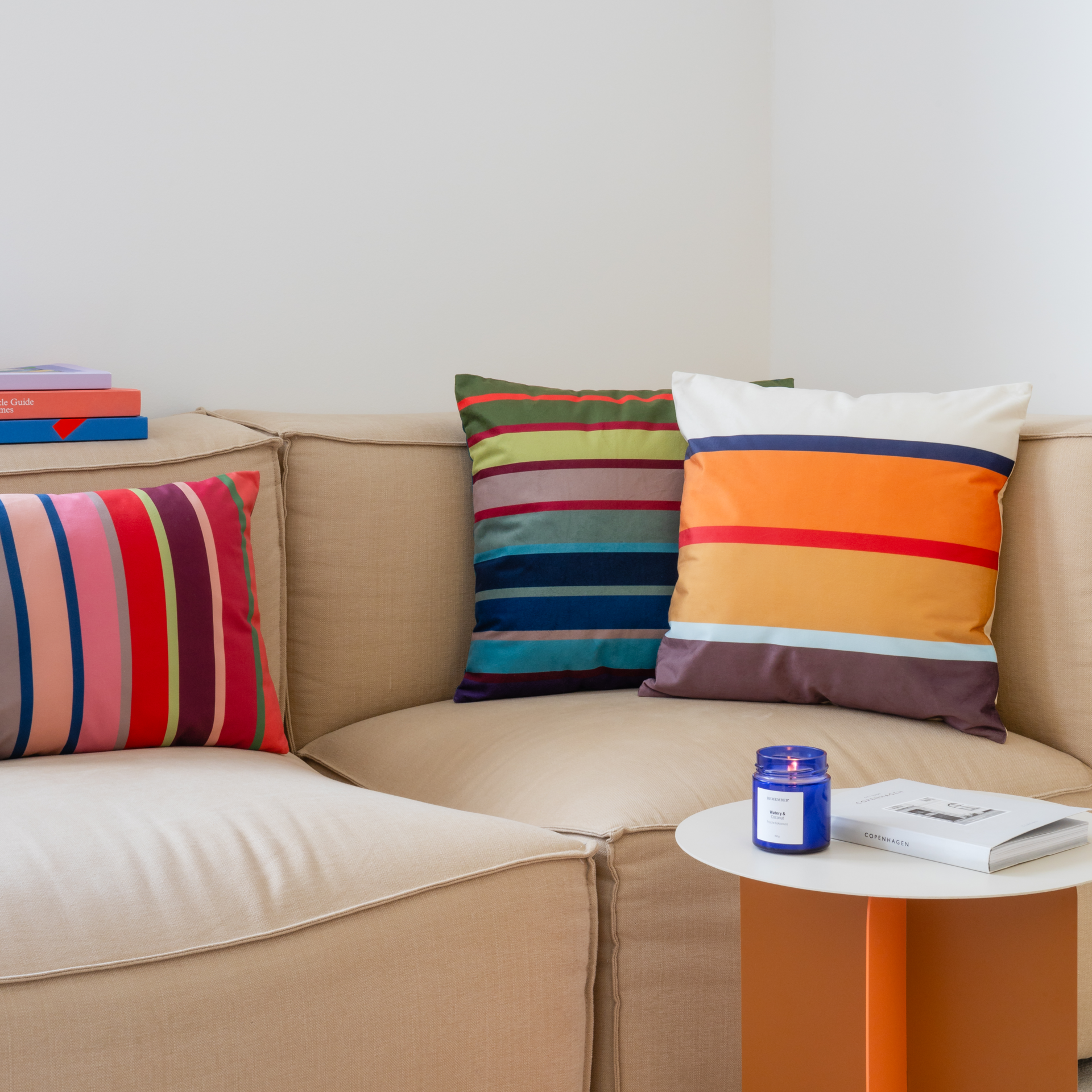 Coussin Zaza Remember effet velours 3