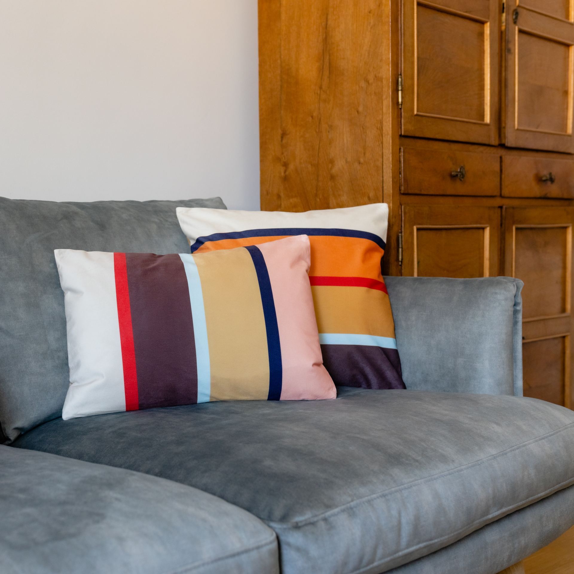 Coussin Zaza Remember effet velours 9