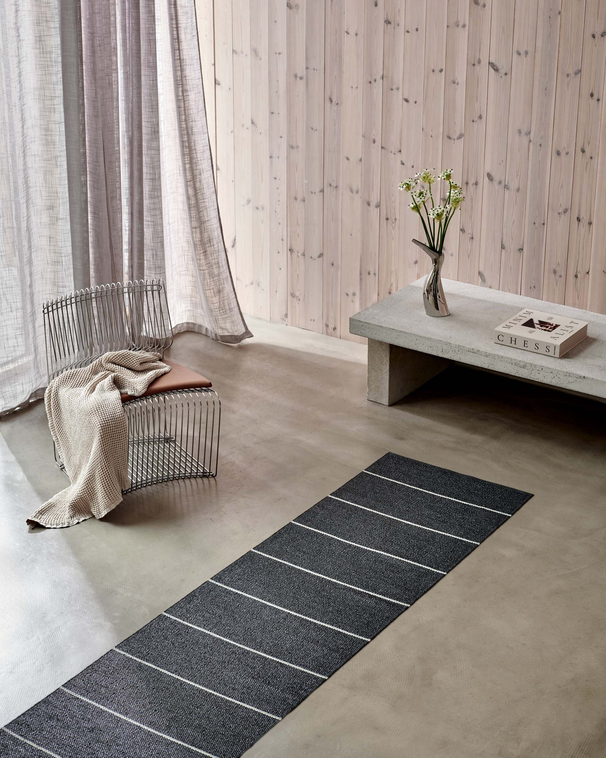 Tapis LEA Black Pappelina