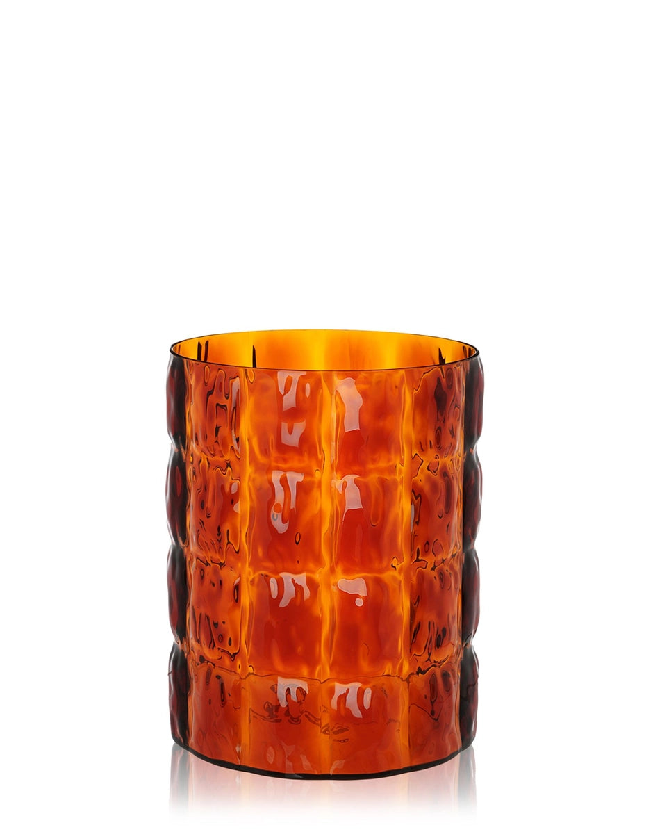 Gros vase orange Kartell Jellies Family 1
