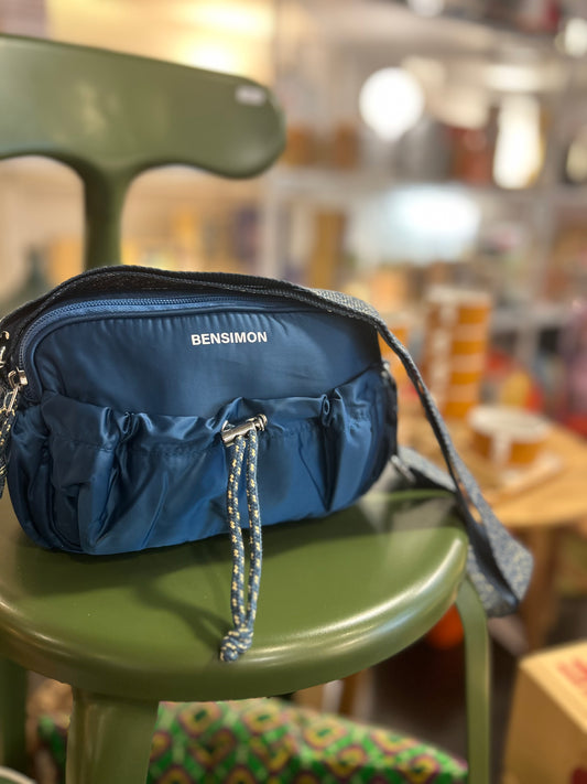 Small bag mandra Cobalt Bensimon