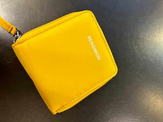 Square Wallet Jaune Bansimon