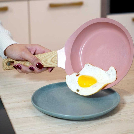 Incroyable poele Cookut rose 1