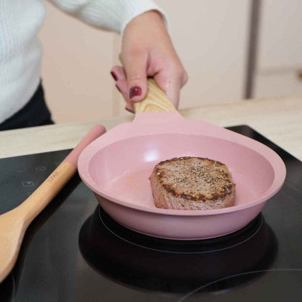 Incroyable poele Cookut rose 3