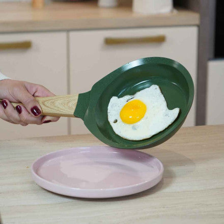 Incroyable poele Cookut verte 3