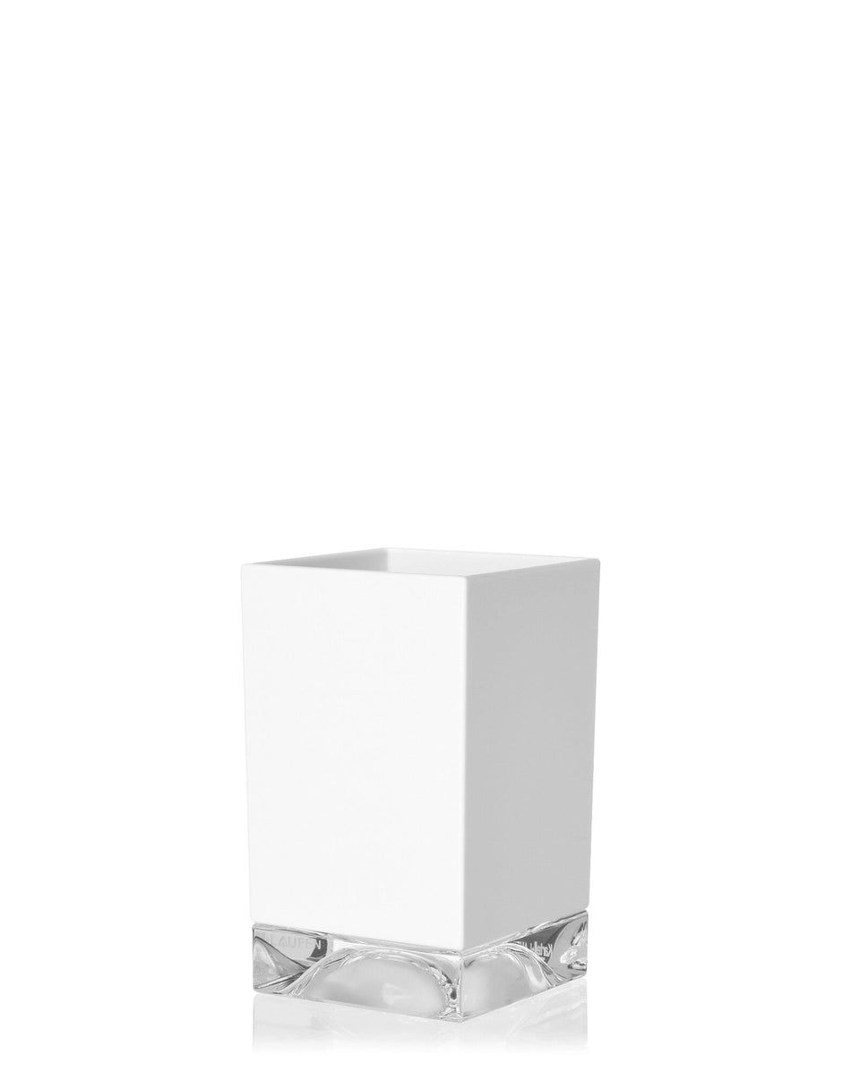 Verre salle de bain Boxy Laufen Blanc Kartell