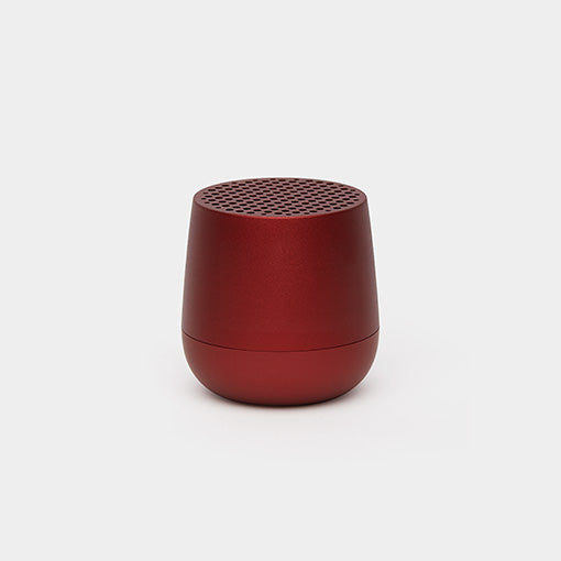 MINO + Enceinte Bluetooth® 3W rechargeable par induction Rouge