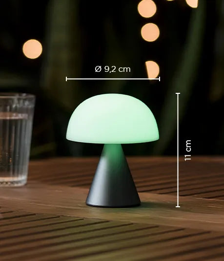 Lampe Mina Orange Lexon 4