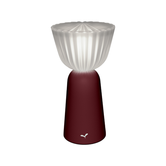 Lampe Swing cerise noir Fermob