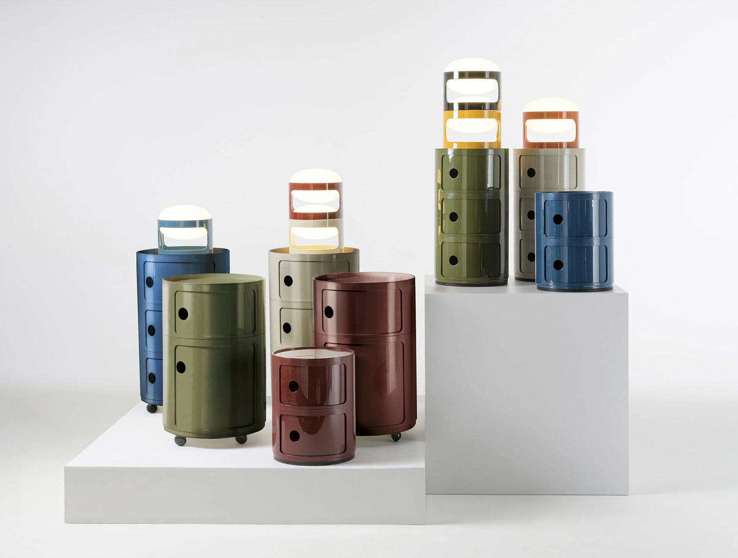 Lampe a poser KD28 Joe Colombo Kartell 12