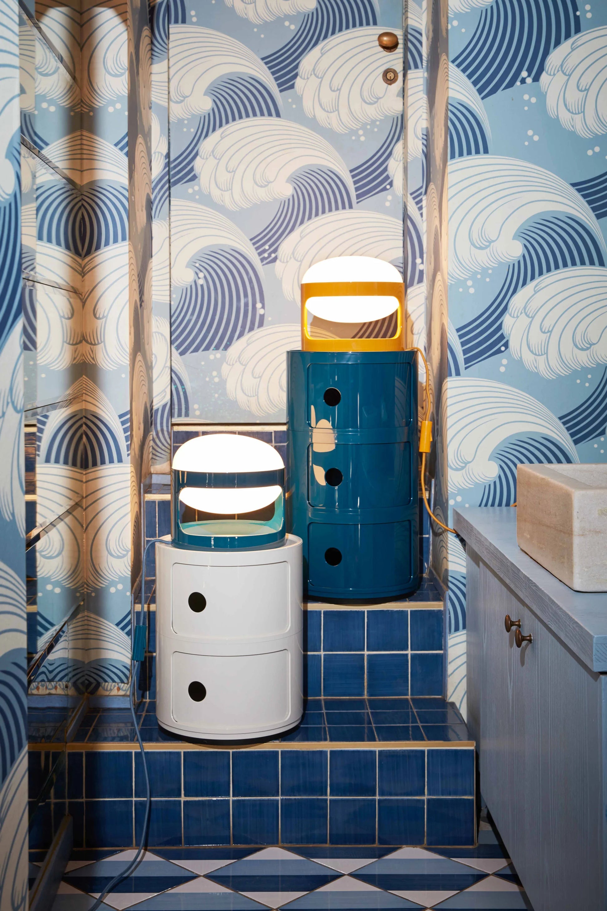 Lampe a poser KD28 Joe Colombo Kartell 15