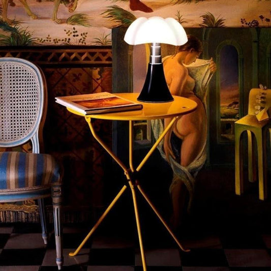 Lampe a poser Pipistrello noir petit modele Martinelli Luce Gae Aulenti 2