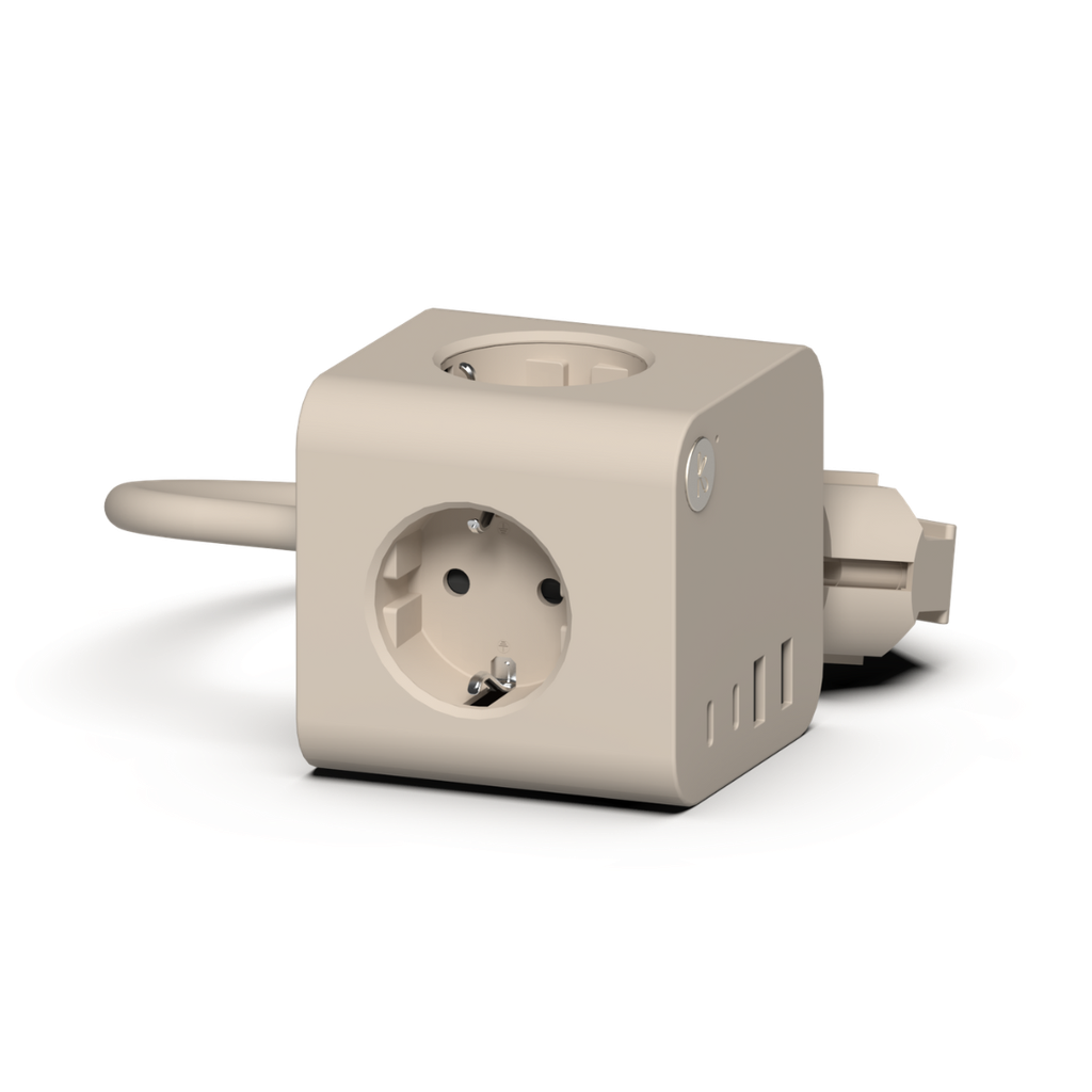 Multiprise avec rallonge Ampie Wired Sample & Supply 4