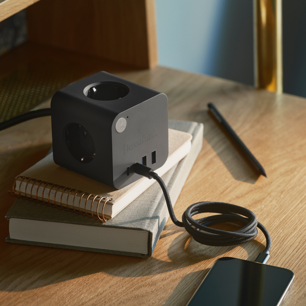 Multiprise avec rallonge Ampie Wired Sample & Supply 8