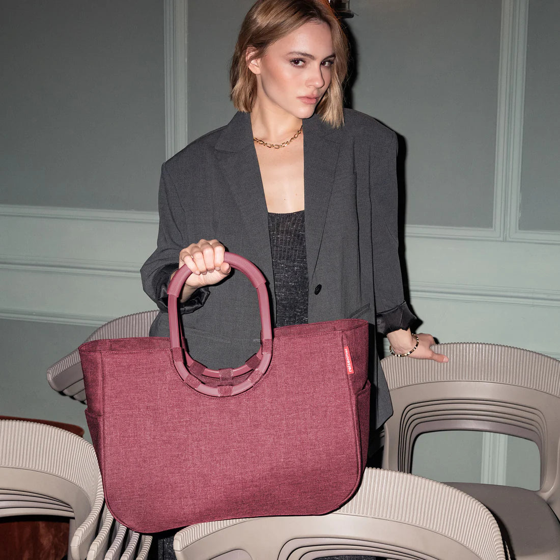 Panier de course bordeaux Reisenthel